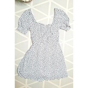 Row A SMALL Dress Floral Babydoll Coquette Cottagecore Coastal Cowgirl Prarie